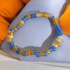 Handmade beaded bracelet